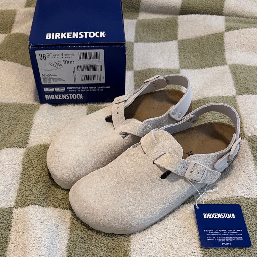 Birkenstock Tokio- Antique White